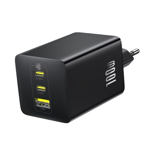 Ładowarka sieciowa USB-A USB-C EnerFill FE11 100W - czarna