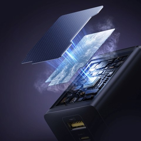 Ładowarka sieciowa USB-A USB-C EnerFill FE11 100W - czarna