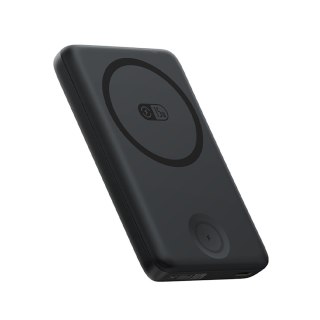 Powerbank 2w1 10000mAh USB-C do iPhona Apple Watch MagSafe 27W z kablem USB-C - czarny