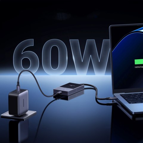 Transmiter HDMI bezprzewodowy nadajnik i odbiornik do 30m - czarno-srebrny