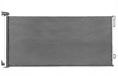 Bramka barierka roleta 160 cm ochronna zabezpieczająca na schody i drzwi szara ECOTOYS