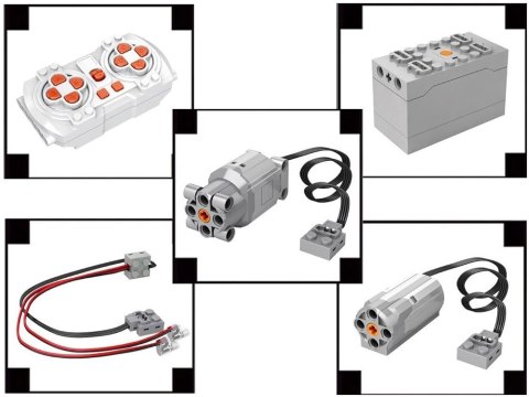 Klocki konstrukcyjne Zdalnie sterowana KOPARKA 1106-ele ZA5797