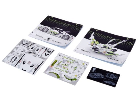 Klocki techniczne 2w1 auto sportowe statek kosmiczny 1091ele ZA5731