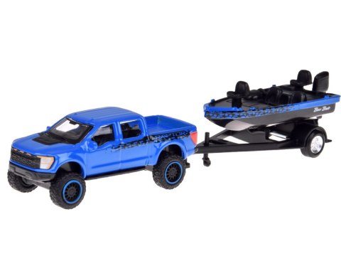 Maisto Licencjonowane Auto metalowe Ford F-150 SVT Raptor 2021 łódź ZA5970