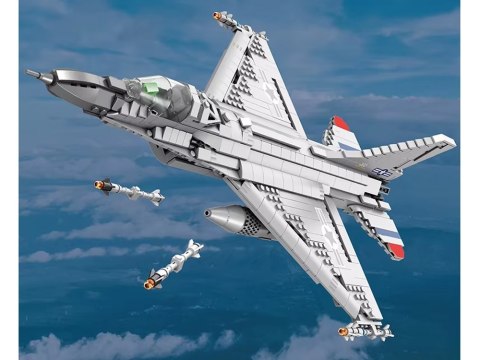Reobrix Klocki konstrukcyjne samolot myśliwiec F16 1337ele ZA5801