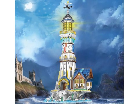 Reobrix Licencjonowane Klocki Średniowieczna Latarnia Morska 2966ele ZA5805