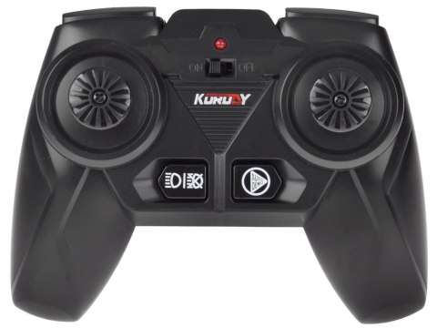 Sterowany Traktor na pilota z przyczepą + bale siana traktorzysta RC0717