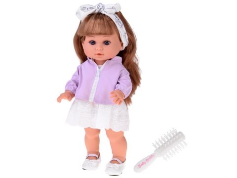 Urocza Lalka Jaśminka z długimi włosami 38cm w eleganckim ubranku ZA5876