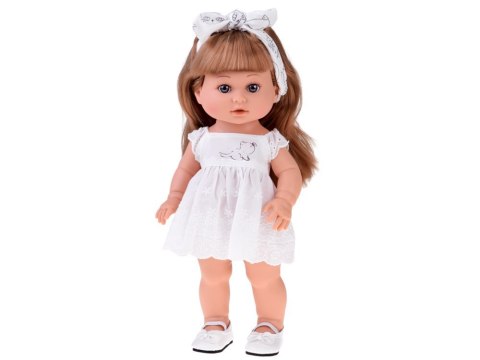 Urocza Lalka Jaśminka z długimi włosami 38cm w eleganckim ubranku ZA5876