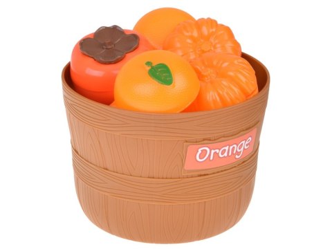 Zestaw do krojenia warzyw i owoców na rzepy + nauka kolorów - 34 ele ZA5904