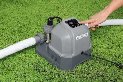 Chlorator słonej wody do basenów Generator chloru BESTWAY Czyszczenie wody + Paski testowe