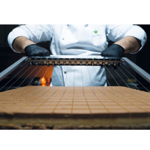 Gitara cukiernicza krajalnica manualna do ciasta 3 ramki - Hendi 195789