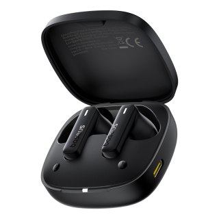 Słuchawki bezprzewodowe Bowie E19 TWS dokanałowe USB-C - czarne