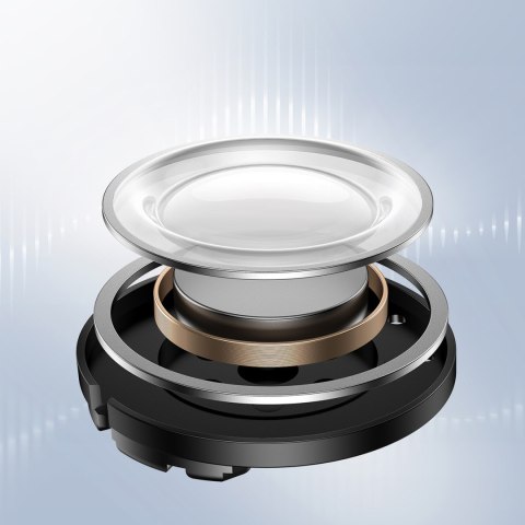 Słuchawki bezprzewodowe Bowie E19 TWS dokanałowe USB-C - czarne