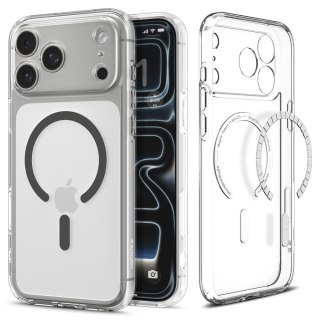 Etui case na iPhone 17 Pro Max Ultra Hybrid MagSafe - przezroczysto-szare
