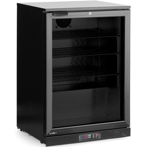 Lodówka chłodziarka barowa na napoje 1-drzwiowa LED 105 l 120 W 60x53x87 cm