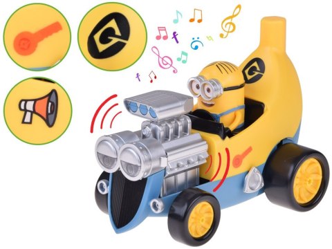 Minionek w Bananowym Aucie - Światła, Dźwięki i Wibracje ZA5941