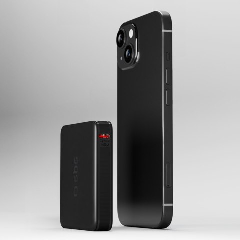 Powerbank 5000 mAh USB-C NanoTube - czarny