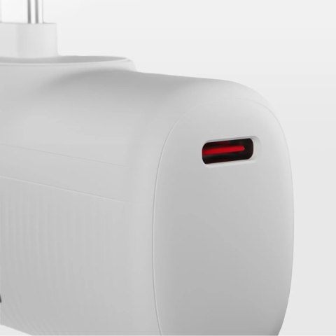 Powerbank EcoPower 5000 mAh 10W z wbudowanym portem USB-C - biały