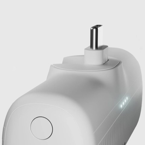 Powerbank EcoPower 5000 mAh 10W z wbudowanym portem USB-C - biały