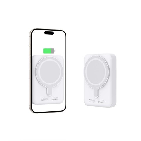 Powerbank magnetyczny 10000mAh LifeMag PB11 MagSafe 15W USB-C z kablem USB-C