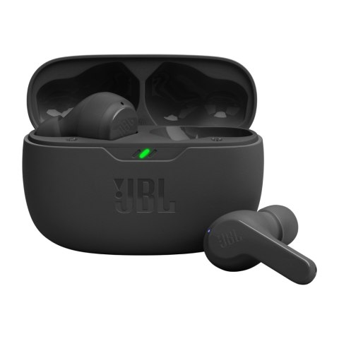 Słuchawki bezprzewodowe dokanałowe JBL Wave Beam Bluetooth 5.2 IP54 IPX2 - czarne