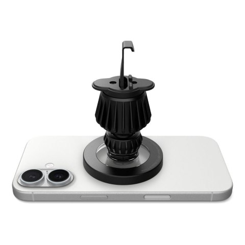 Uchwyt samochodowy do telefonu na kokpit kratkę MagSafe MFT13 - srebrny