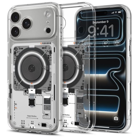Etui case na iPhone 17 Pro MagSafe Ultra Hybrid Neo One - przezroczyste