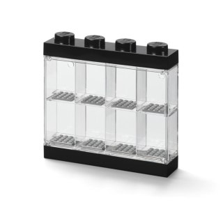 Lego(R) witryna na 8 minifigurek czarna