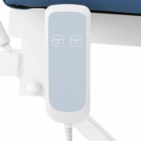 Łóżko stół kosmetyczny do masażu elektryczny 150 kg VALENCE - niebieski