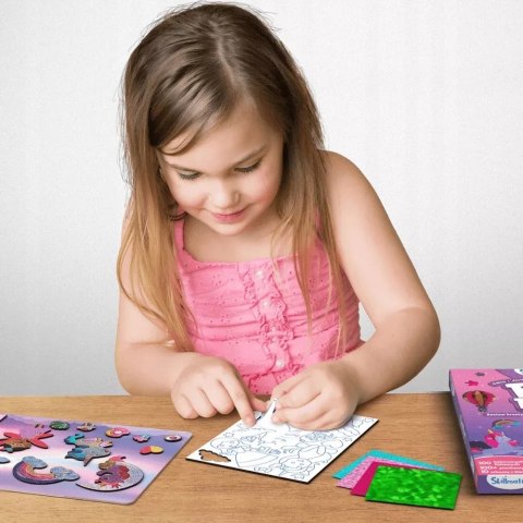 Skillmatics Foil Fun Zestaw Kreatywny Jednorożce i Księżniczki Trefl 62602