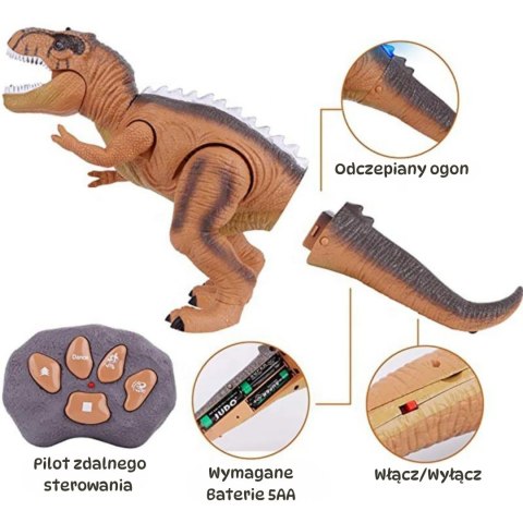 WOOPIE Dinozaur Zdalnie Sterowany RC Tyrannosaurus Rex