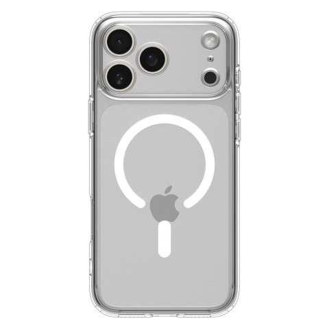 Etui case na iPhone 17 Pro Max MagSafe Ultra Hybrid - przezroczysto-białe