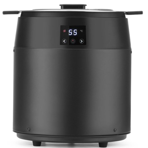 Kociołek termos do zupy elektryczny WATERLESS 10 l 450 W - czarny